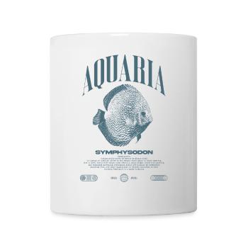 Diskus Cichlid Fish Keeper Moderne Streetwear - Tasse - Weiß - Vorne