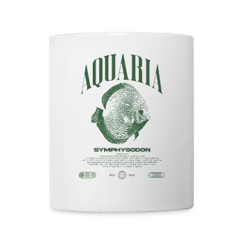 Diskus Cichlid Fish Keeper Moderne Streetwear - Tasse - Weiß - Vorne