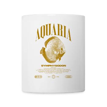 Diskus Cichlid Fish Keeper Moderne Streetwear - Tasse - Weiß - Vorne