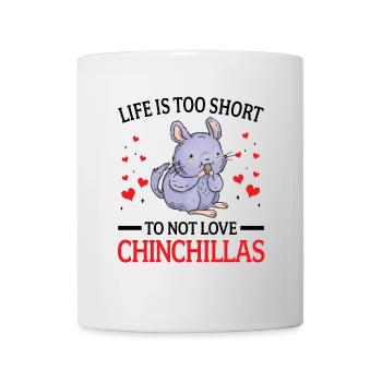 Chinchilla nicht lieben Nagetier Wollmaus - Tasse - Weiß - Vorne