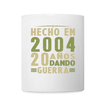 Made in 2004 20 Years Vintage Retro Birthday - Mug - white - Front