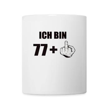 78 anniversaire - Mug blanc - blanc - Devant