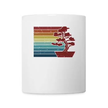 Retro Penjing Indoor Bonsai Bonsai Pots - Mug - white - Front