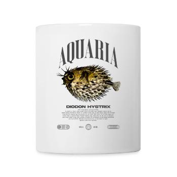 Stachelschwein Kugelfischhalter Moderne Streetwear - Tasse - Weiß - Vorne