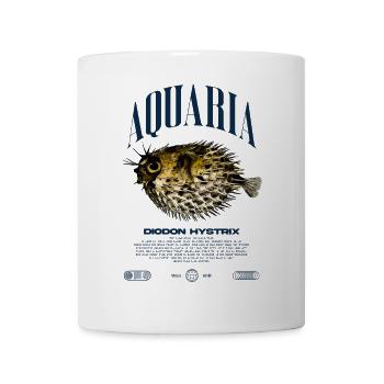 Stachelschwein Kugelfischhalter Moderne Streetwear - Tasse - Weiß - Vorne