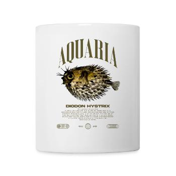 Stachelschwein Kugelfischhalter Moderne Streetwear - Tasse - Weiß - Vorne