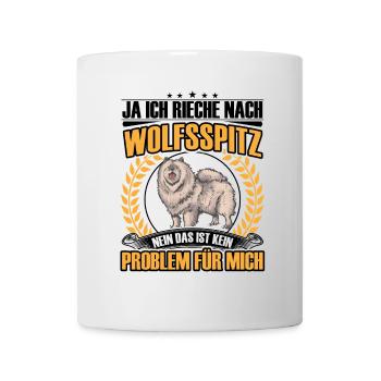 Wolfspitz : Oui, je sens comme Keeshond - Mug blanc - blanc - Devant