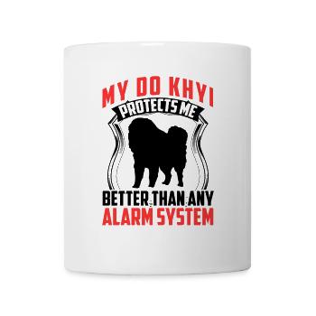 Do Khyi protects me Tibetan Mastiff Tibetan Mastiff - Mug - white - Front