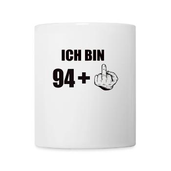 95 anniversaire - Mug blanc - blanc - Devant