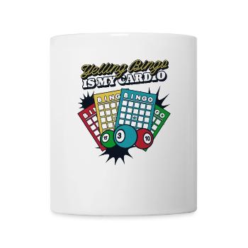 Yelling Bingo Is My Cardio Daubers Professional - Mug - white - Front