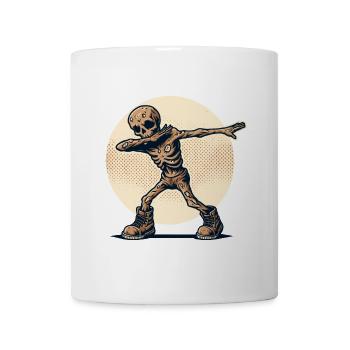 Dabbing Zombie Drôle Dabbing Design - Mug blanc - blanc - Devant