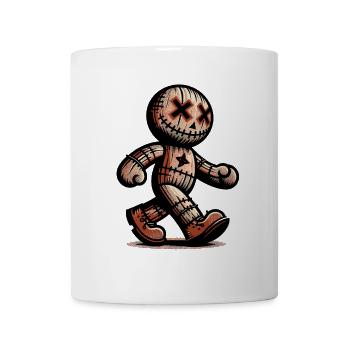 Voodoo Doll Halloween Costume Decoration Creepy - Mug - white - Front