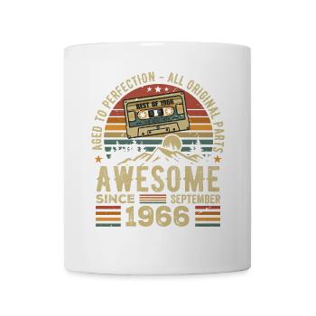 September 1966 Birthday Gift September 1966 - Mug - white - Front