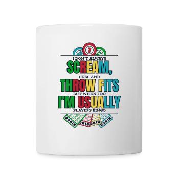 Don't Always Scream Daubers Professional Caller - Mug - white - Front
