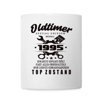 Oldtimer Special Edition Modell 1995 Geburtstag - Tasse - Weiß - Vorne