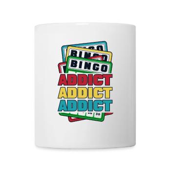 Bingo Addict Caller Daubers Professional Bingo - Mug - white - Front
