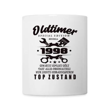 Oldtimer Special Edition Model 1998 Birthday - Mug - white - Front