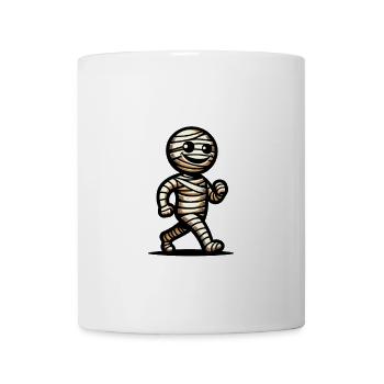 Retro Vintage Style Halloween Mummy Costume Decoration - Mug - white - Front