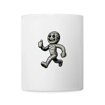 Retro Vintage Style Halloween Costume Decoration Mummy - Mug - white - Front