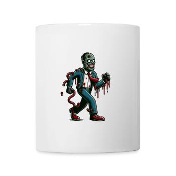 Rétro Vintage Style Halloween Zombie Costume Décoration - Mug blanc - blanc - Devant