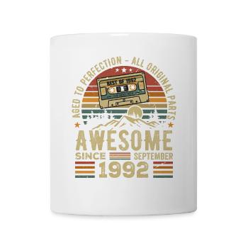 Septembre 1992 Cadeau Anniversaire Septembre 1992 - Mug blanc - blanc - Devant