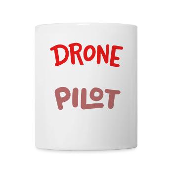 Drohnenpilot Drohne - Tasse - Weiß - Vorne