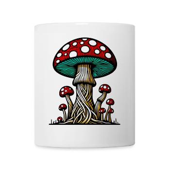 Fungo Funghi Mushroom Mushrooms - Mug - white - Front