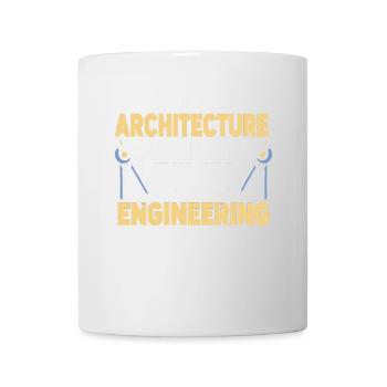 Architect Architecture - Tasse - Weiß - Vorne