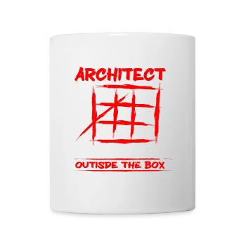 Architect Architecture - Tasse - Weiß - Vorne