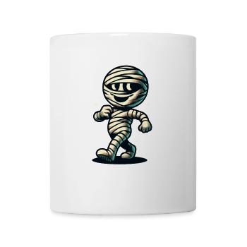 Retro Vintage Style Halloween Costume Decoration Mummy - Mug - white - Front