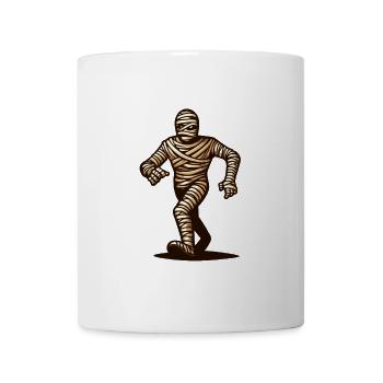 Retro Vintage Style Mummy Halloween Costume Decoration - Mug - white - Front