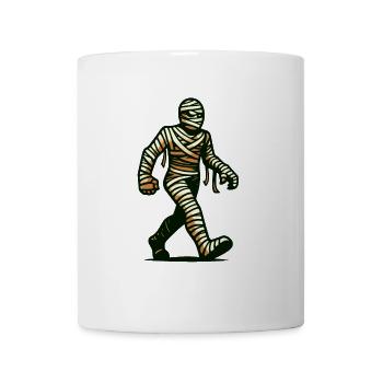 Retro Mummy Vintage Style Halloween Costume Decoration - Mug - white - Front