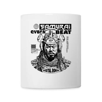 T-shirt techno samouraï pour les fans d’anime - Mug blanc - blanc - Devant