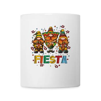 Fiesta Mexico Holiday Music Band Holiday Shirt - Mug - white - Front