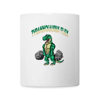 Trainings Outfit Dino Saurier Tyrannosaurus Flex - Tasse - Weiß - Vorne