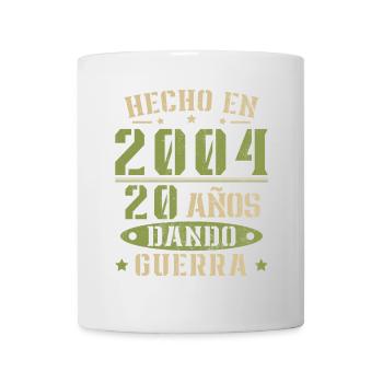Made in 2004 20 Years Vintage Retro Birthday - Mug - white - Front
