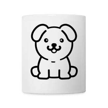 Dog - Mug - white - Front