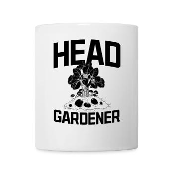 Jardinage Hobby Gardener - Jardinier en chef - Mug blanc - blanc - Devant