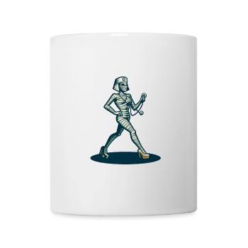 Nurse Caregiver Physician Assistant Style Mummy - Mug - white - Front