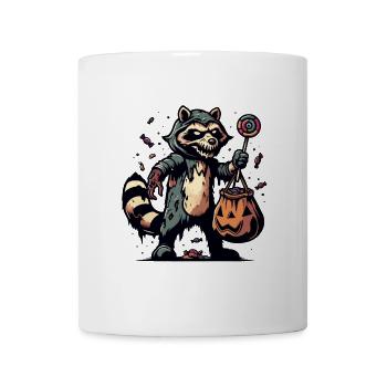 Undead Raccoon Funny Raccoon Lover - Mug - white - Front