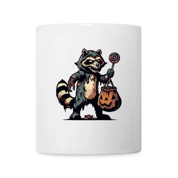 Undead Raccoon Funny Raccoon Lover - Mug - white - Front