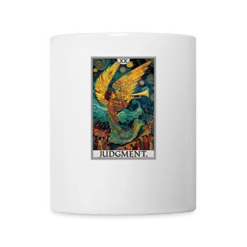 Tarot Cards Tarot Card 20 Judgment Court - Mug - white - Front