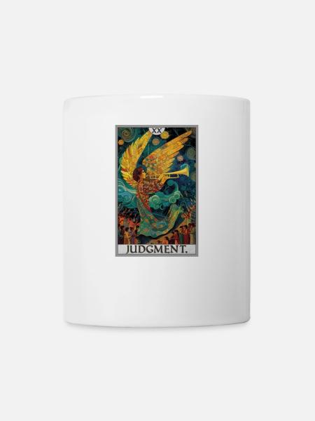 Tarotkarten Tarotkarte 20 Judgment Gericht - Tasse - Weiß