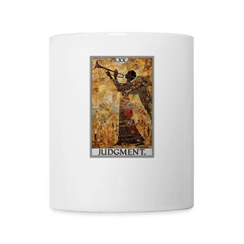 Tarot Cards Tarot Card 20 Judgment Court - Mug - white - Front