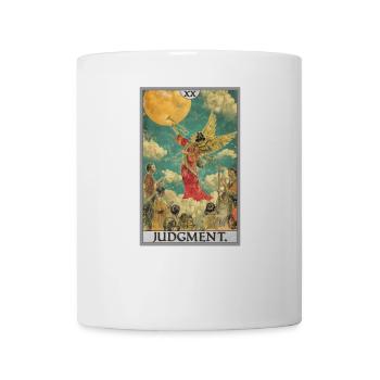 Tarot Cards Tarot Card 20 Judgment Court - Mug - white - Front