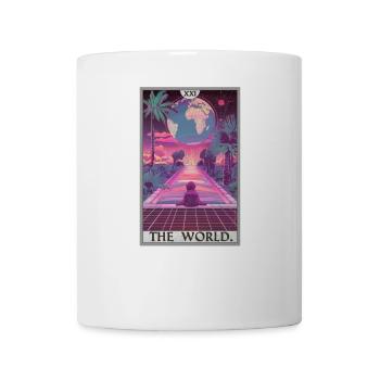Tarot Card Tarot Card The World - Mug - white - Front
