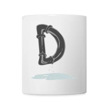 rohr d - Tasse - Weiß - Vorne