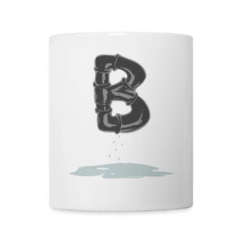rohr b - Tasse - Weiß - Vorne