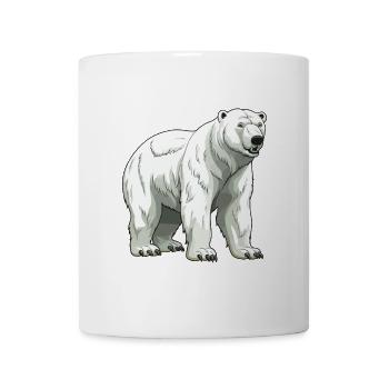 Polar Bear Animal Polar Bear - Mug - white - Front
