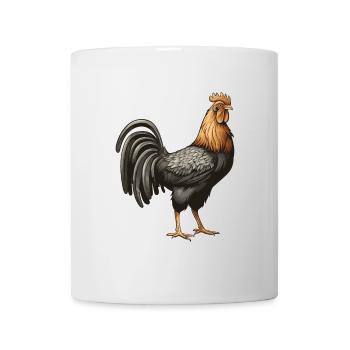 Coq Animal - Mug blanc - blanc - Devant